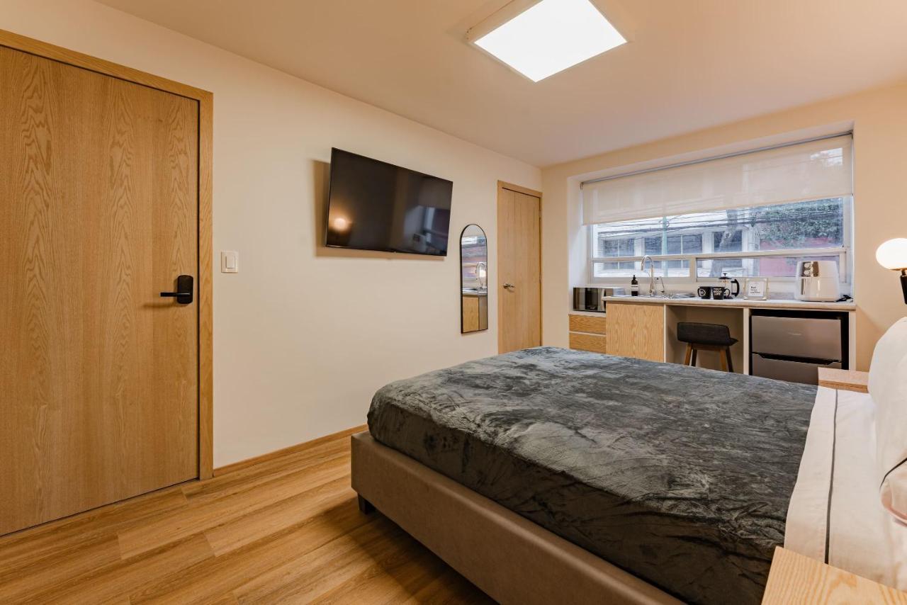 Escandon Suites By Escajal Rooms 멕시코 시 외부 사진